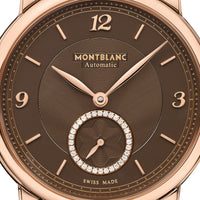 Montre Star Legacy Small Second 36 mm à diamants et or de second choix - Marron