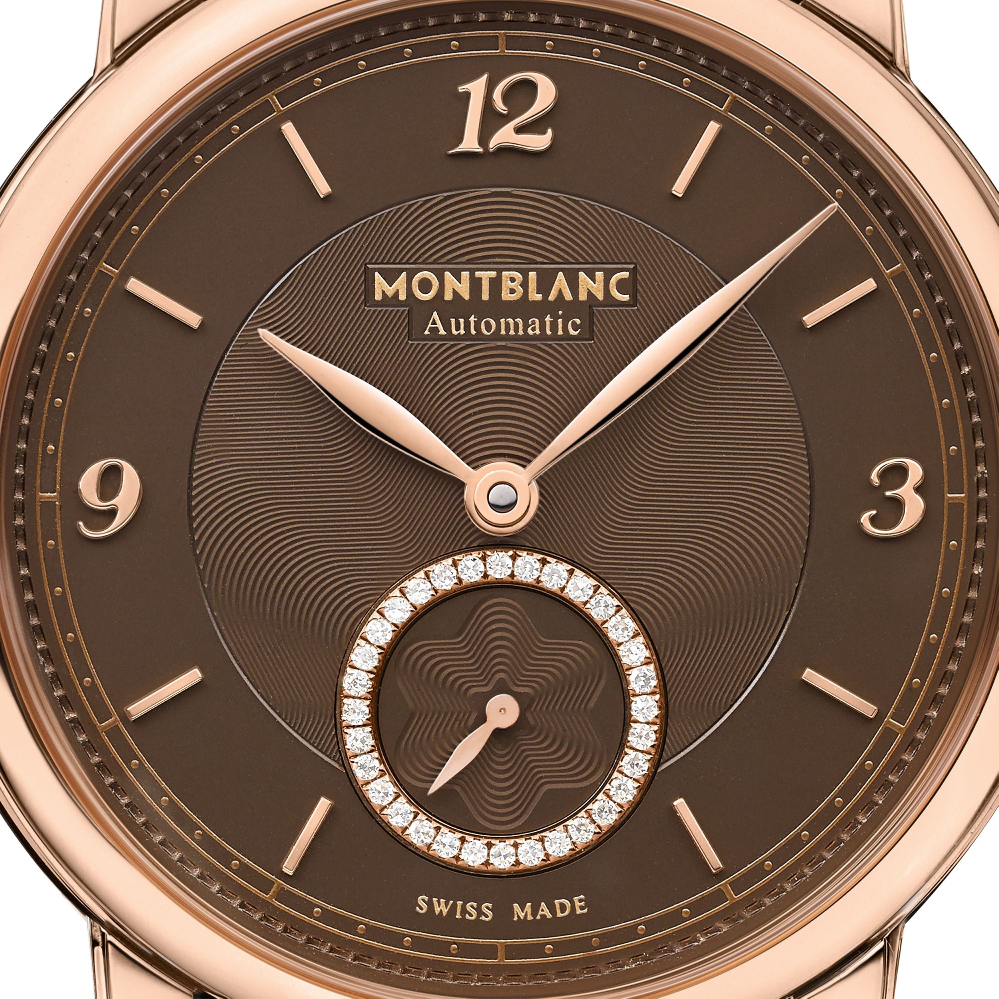 Montre Star Legacy Small Second 36 mm à diamants et or de second choix - Marron