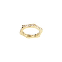 Bague 4810 diamants petit modèle - Or