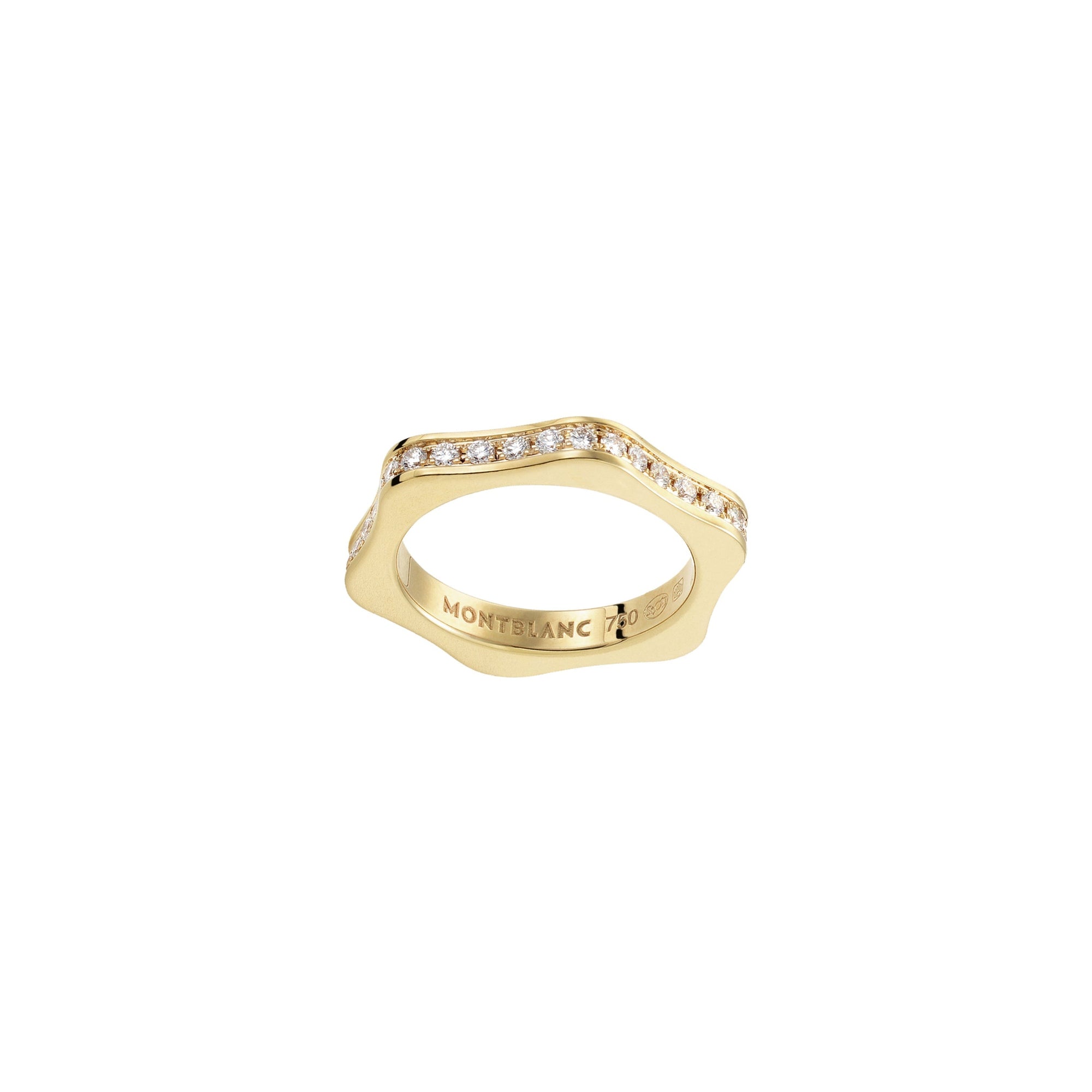 Bague 4810 diamants petit modèle - Or