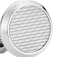 Boutons de manchette ronds Meisterstück - Blanc