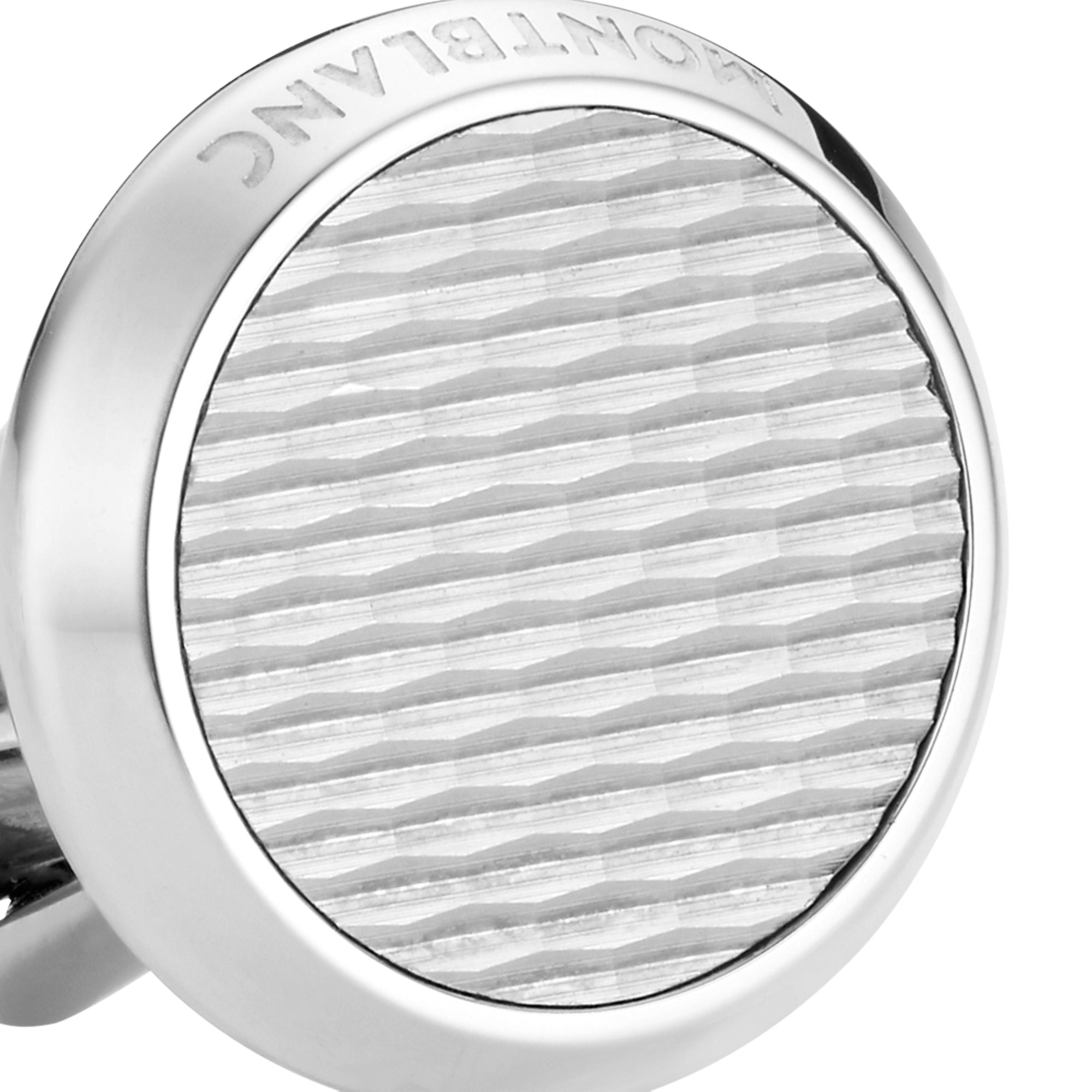 Boutons de manchette ronds Meisterstück - Blanc