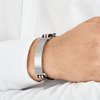 Bracelet Nato avec fermoir en acier - Acier inoxydable