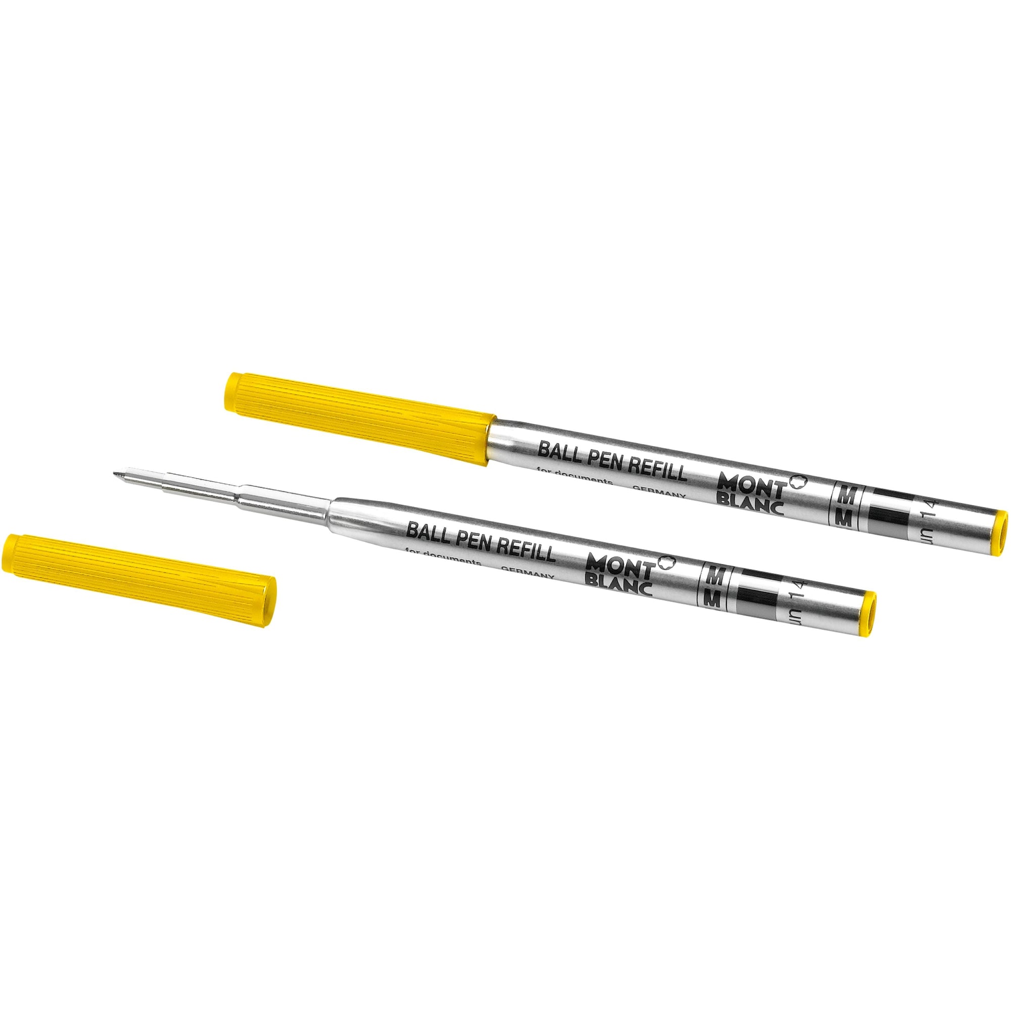 2 recharges pour stylo bille (M) Great Characters Walt Disney - Jaune