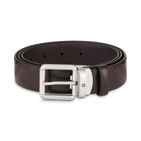 Ceinture de 30 mm en cuir brossé - Marron clair