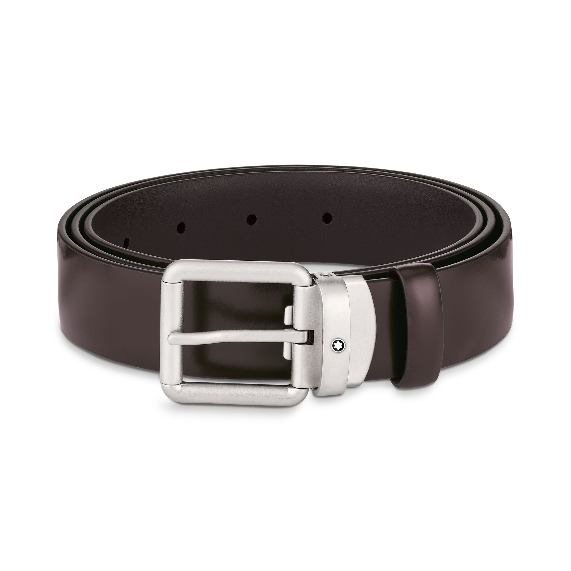 Ceinture de 30 mm en cuir brossé - Marron clair