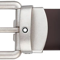 Ceinture de 30 mm en cuir brossé - Marron clair