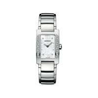 Montre Elégance Joaillerie Lady Profile à diamants 35 mm - Acier