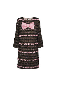 Robe courte Meli Melo - Noir