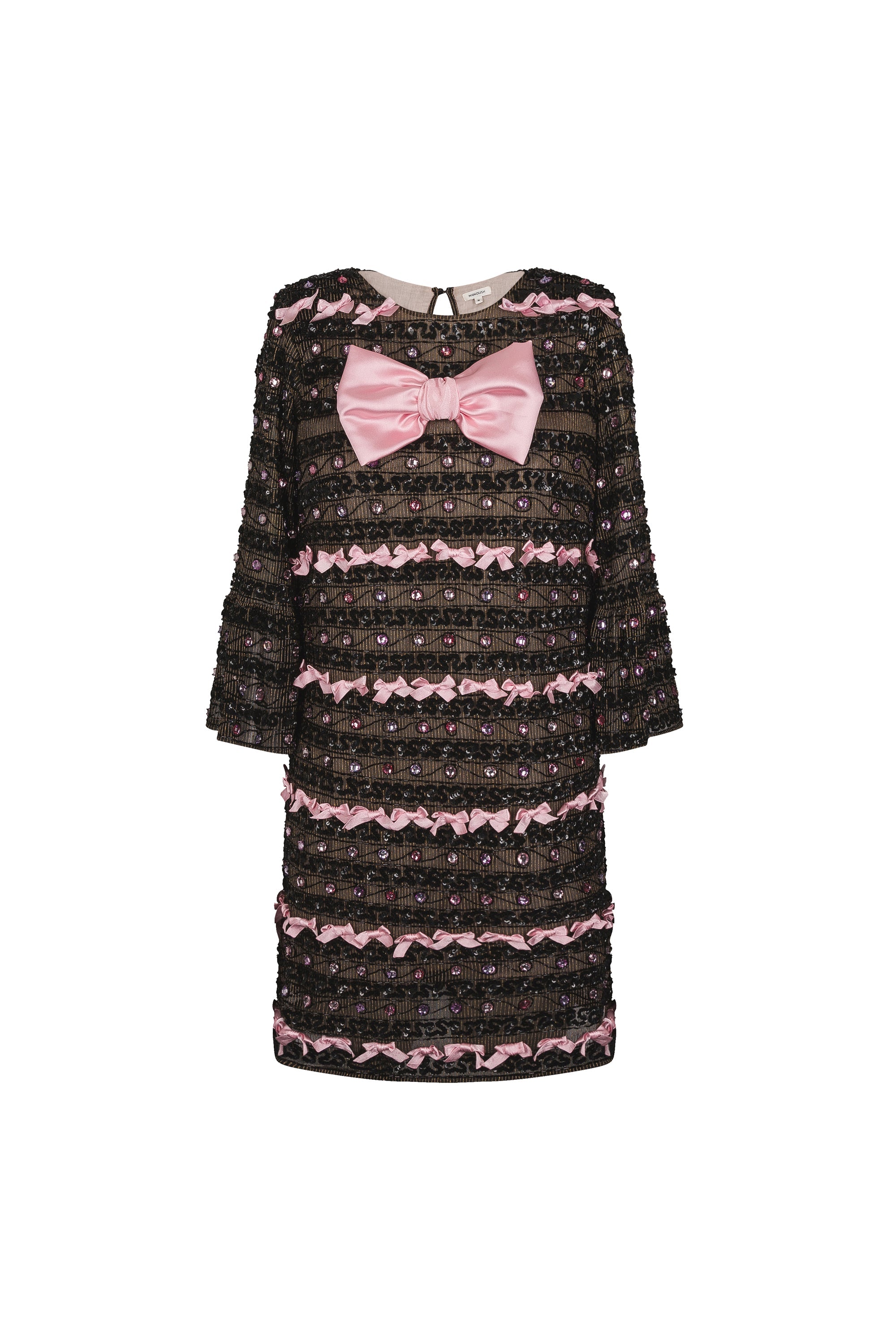 Robe courte Meli Melo - Noir