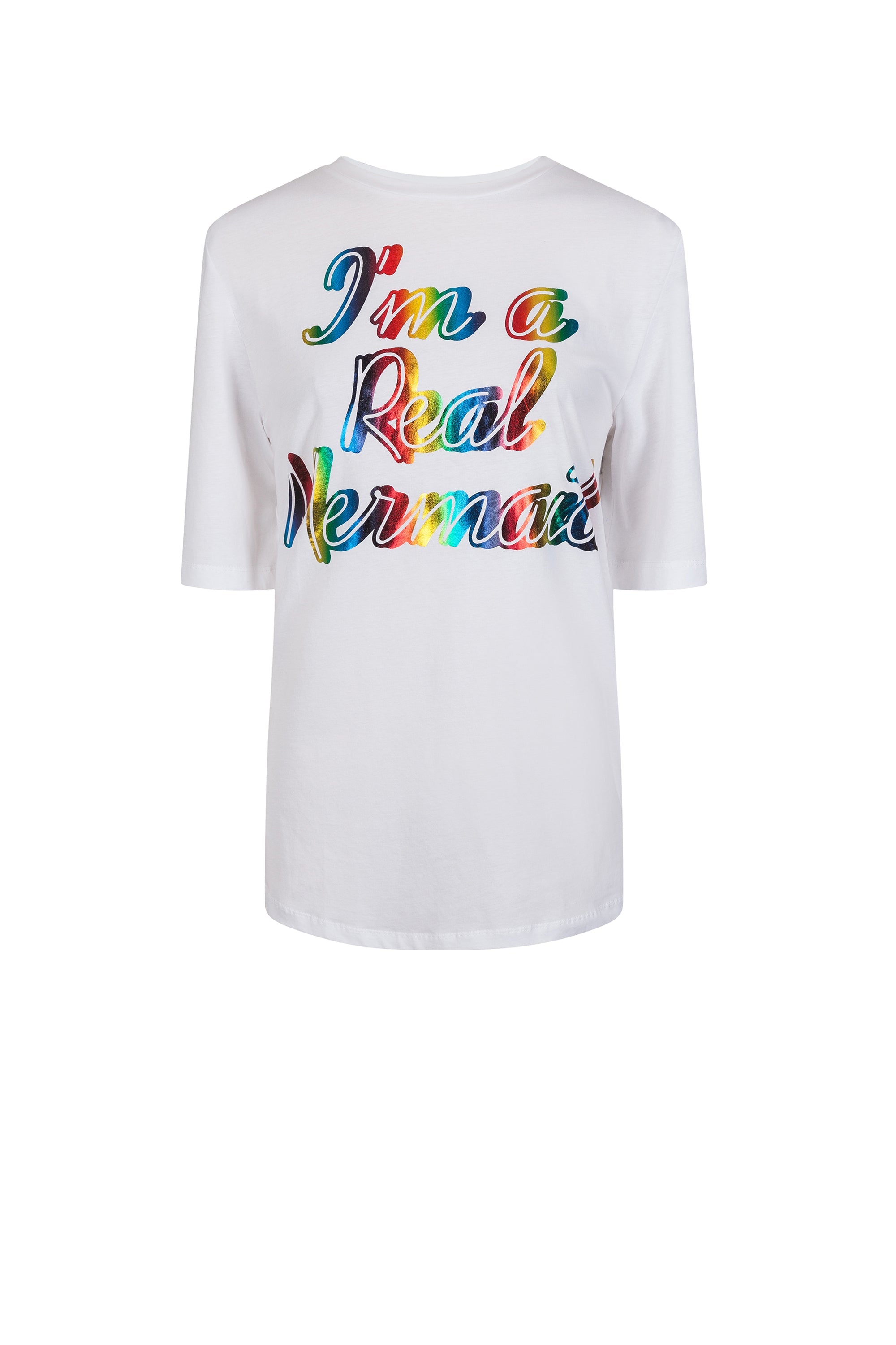 T-shirt Mermaid - Blanc