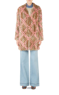 Manteau Lapin Benny en fourrure - Camel