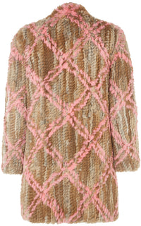Manteau Lapin Benny en fourrure - Camel
