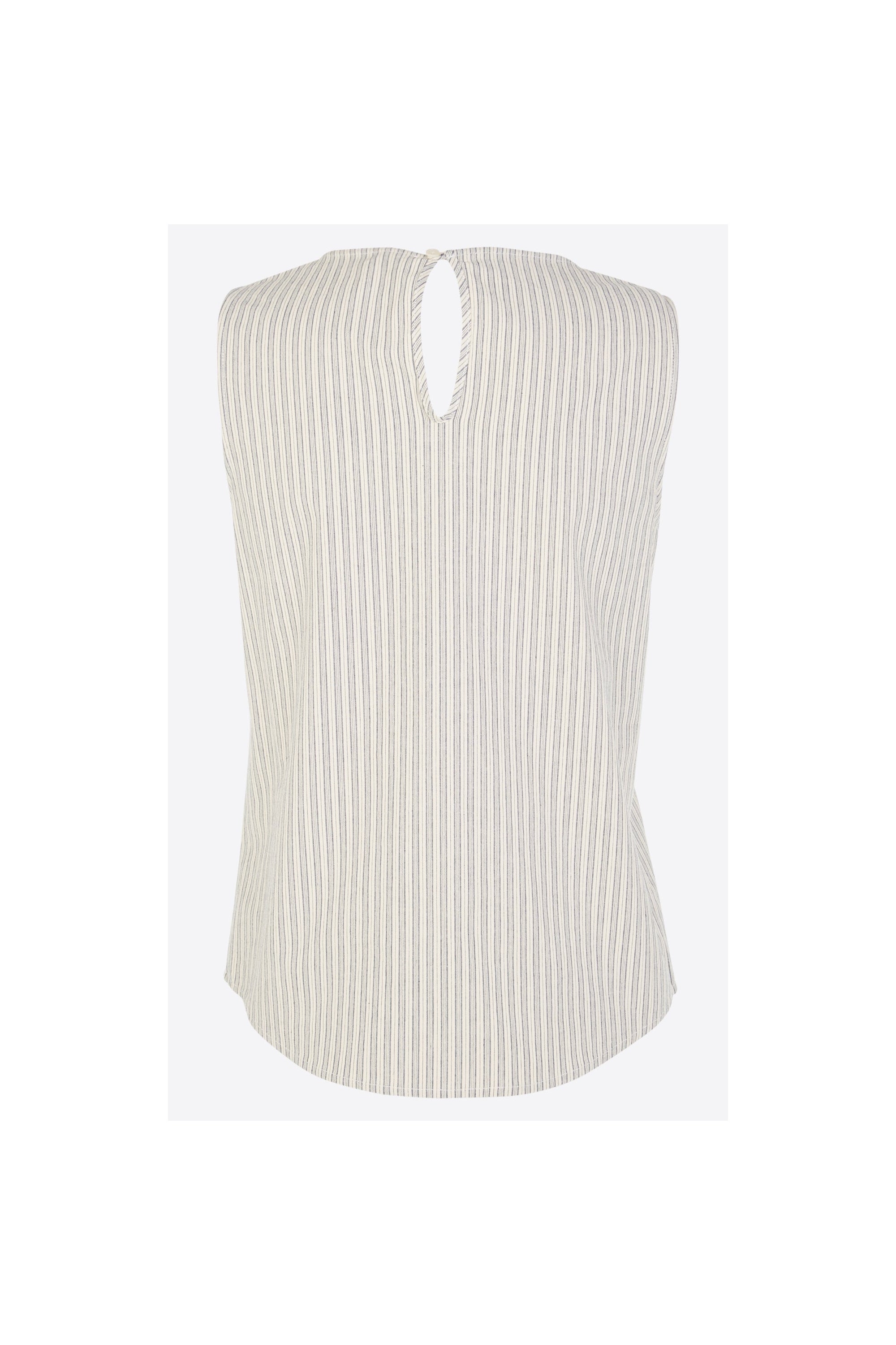 Top Bow sans manche - Beige