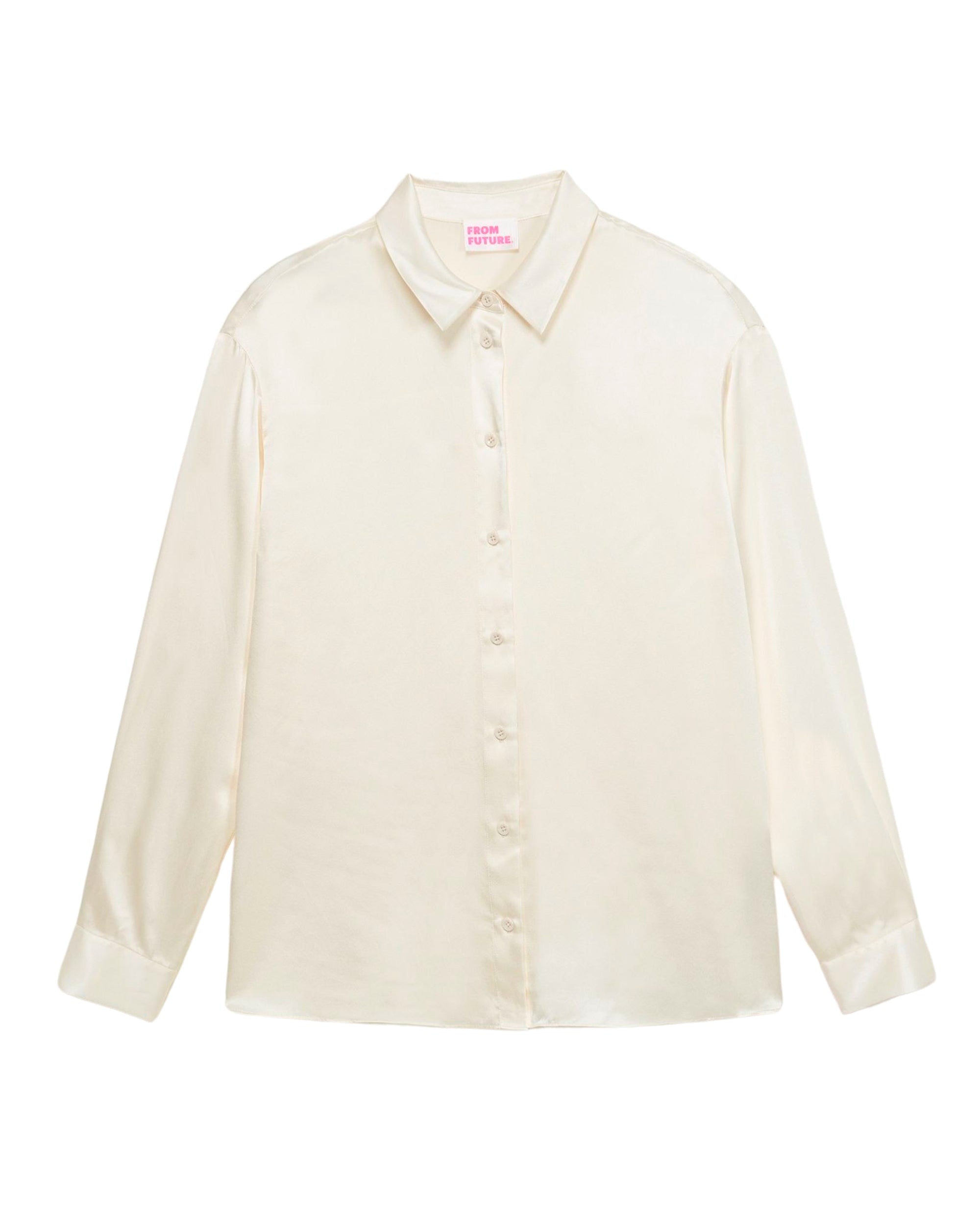 Chemise Suzanna en soie - Full Satin Off White