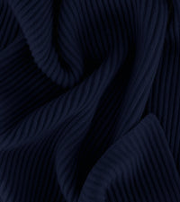 Plaid Baci en laine - Bleu marine