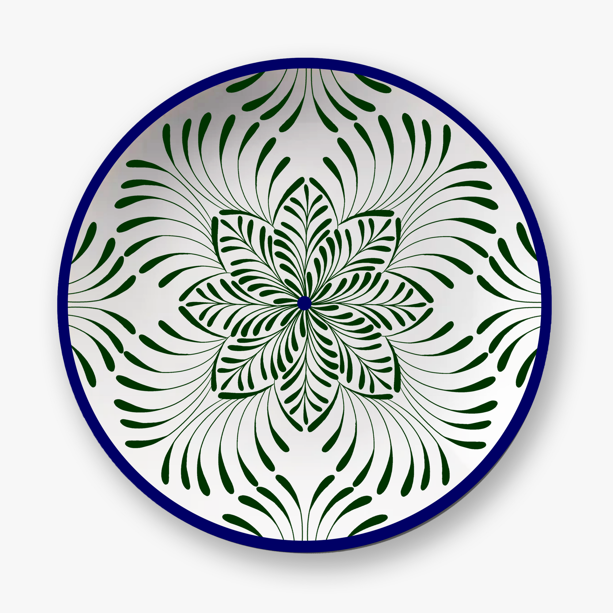 Vert & Jaune Assiettes - Vert & Jaune
