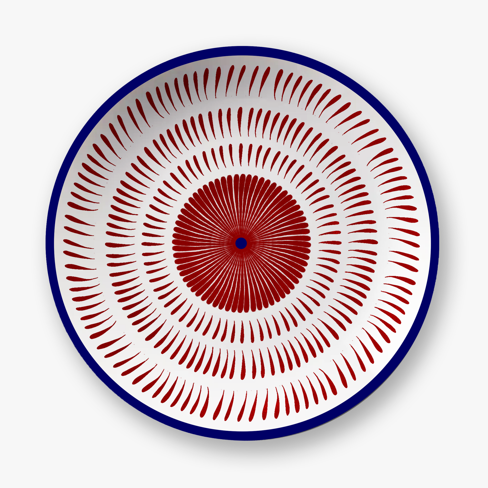 Rouge & Bleu Assiettes - Rouge & Bleu