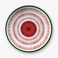 Rouge & Vert Assiettes - Rouge & Vert