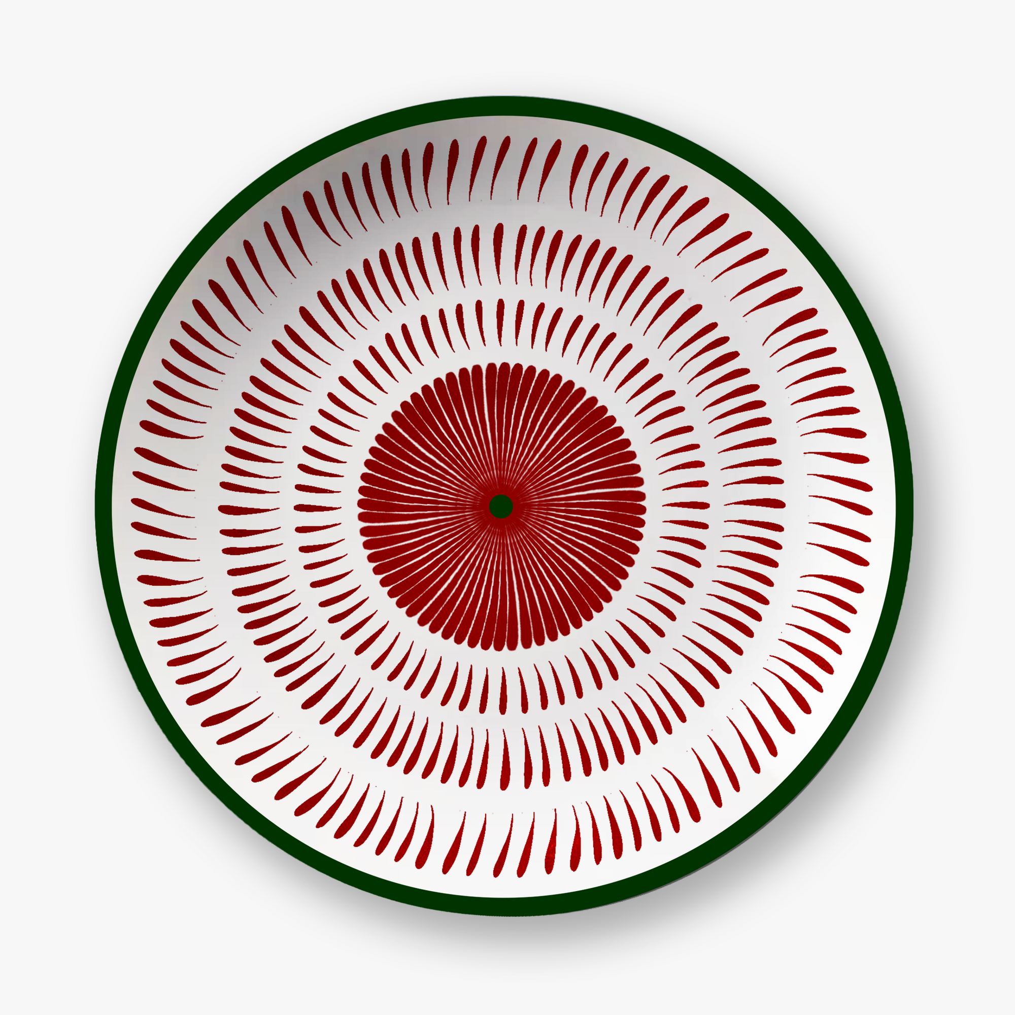 Rouge & Vert Assiettes - Rouge & Vert