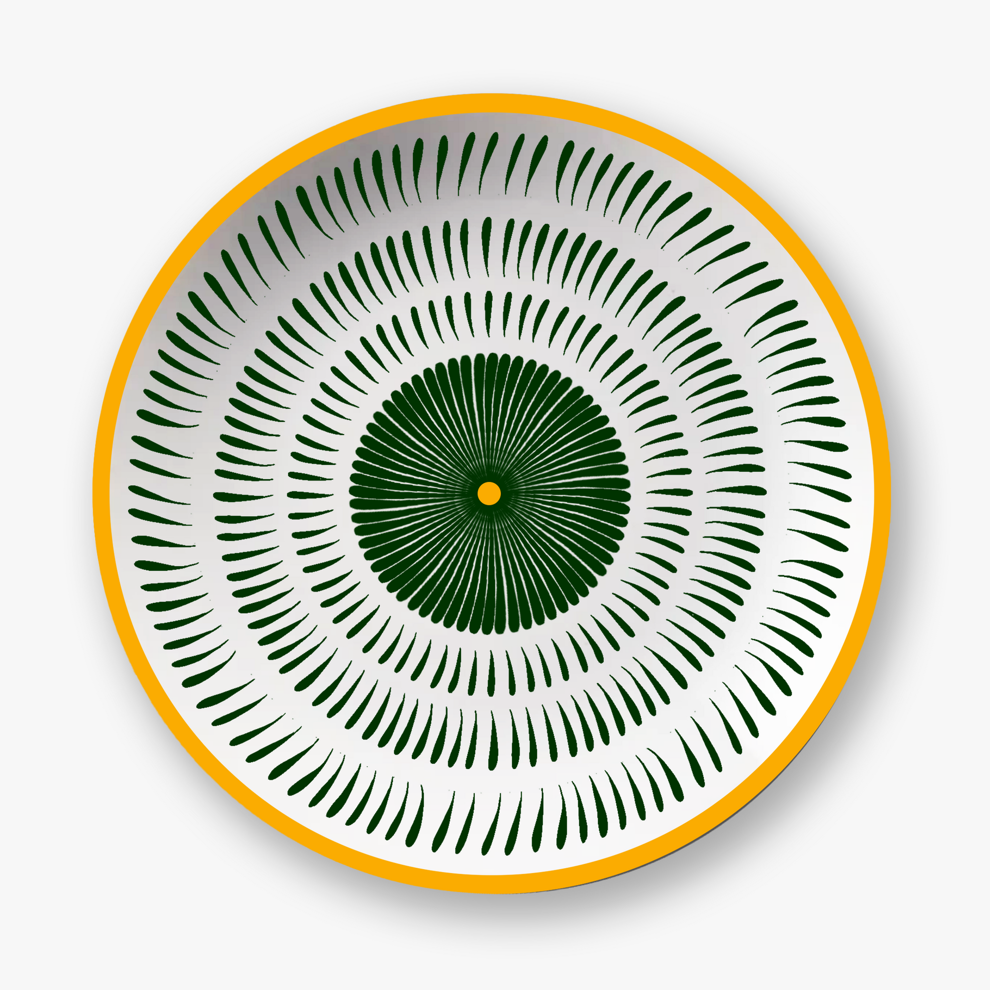 Vert & Jaune Assiettes - Vert & Jaune