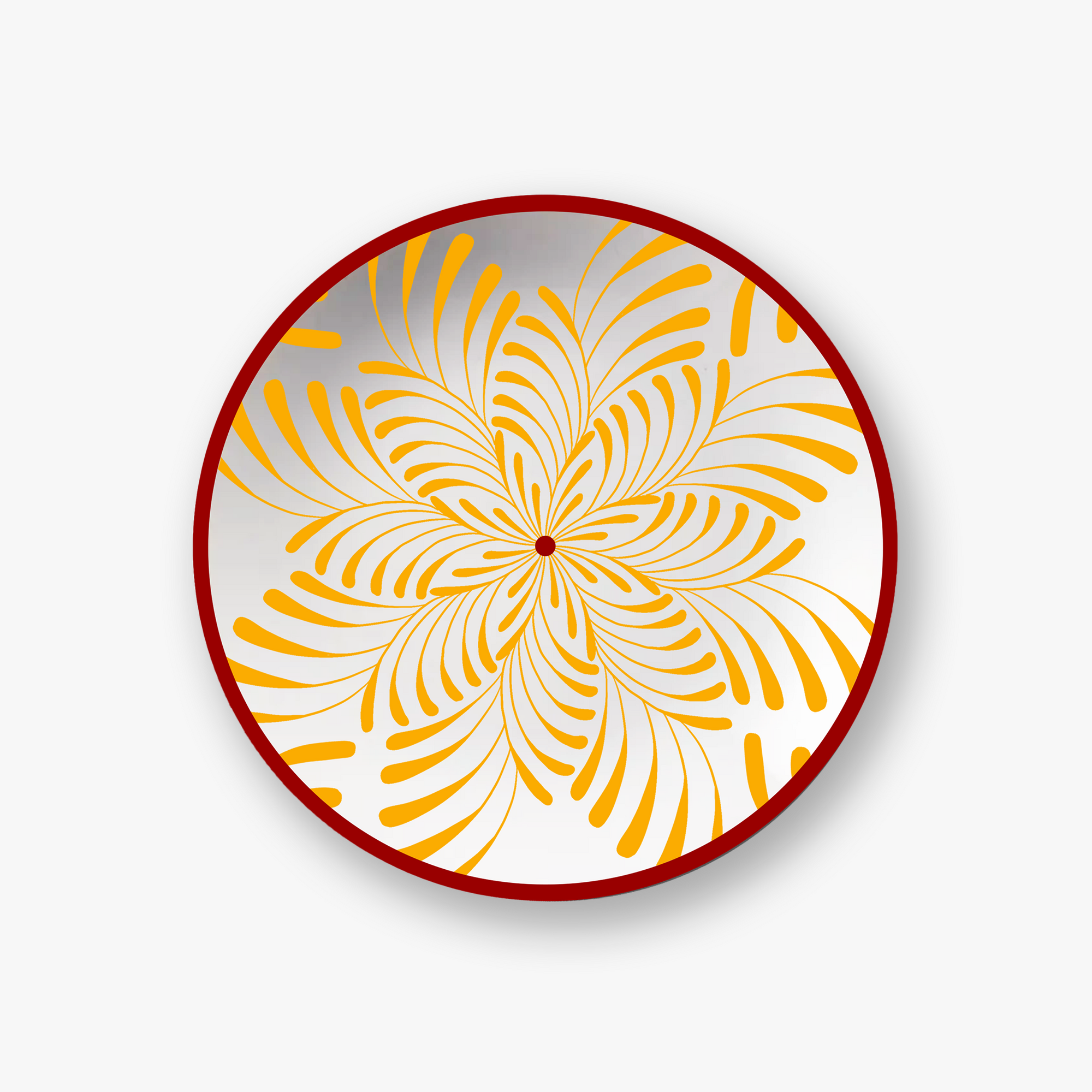 Jaune & Rouge Assiettes - Jaune & Rouge