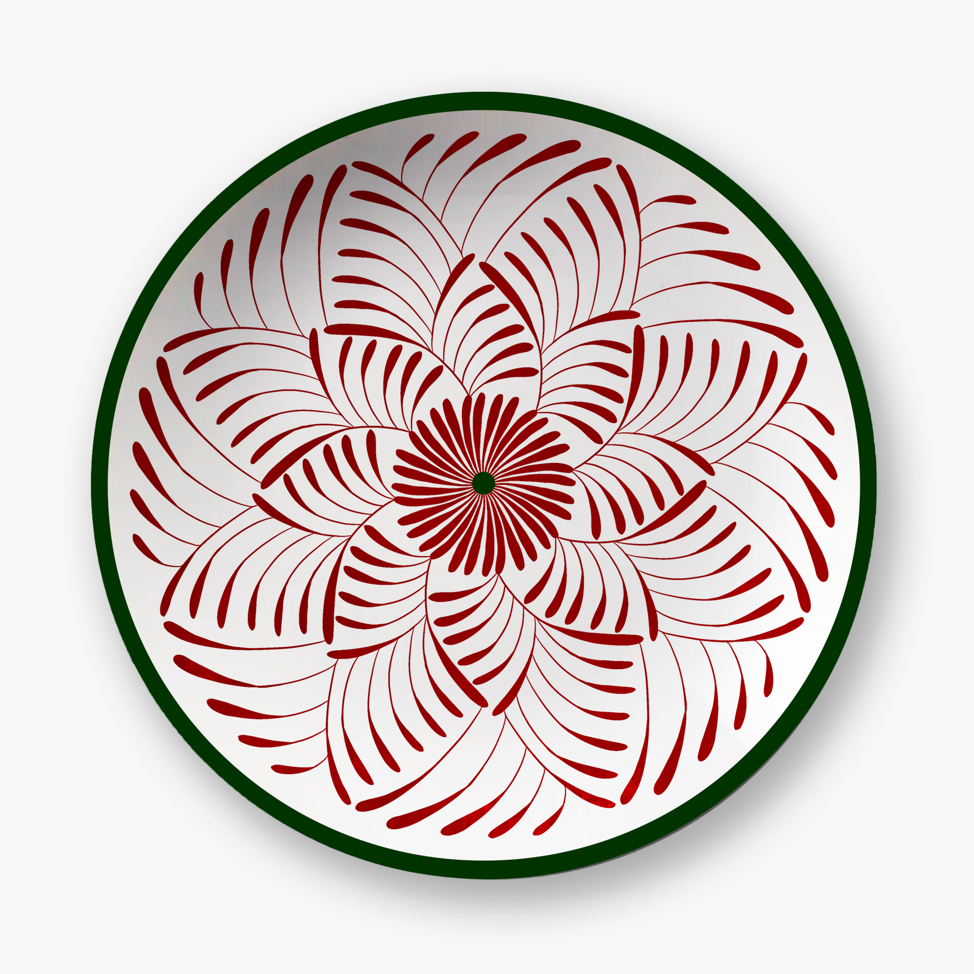 Rouge & Vert Assiettes - Rouge & Vert