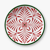 Rouge & Vert Assiettes - Rouge & Vert