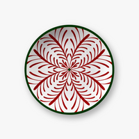 Rouge & Vert Assiettes - Rouge & Vert