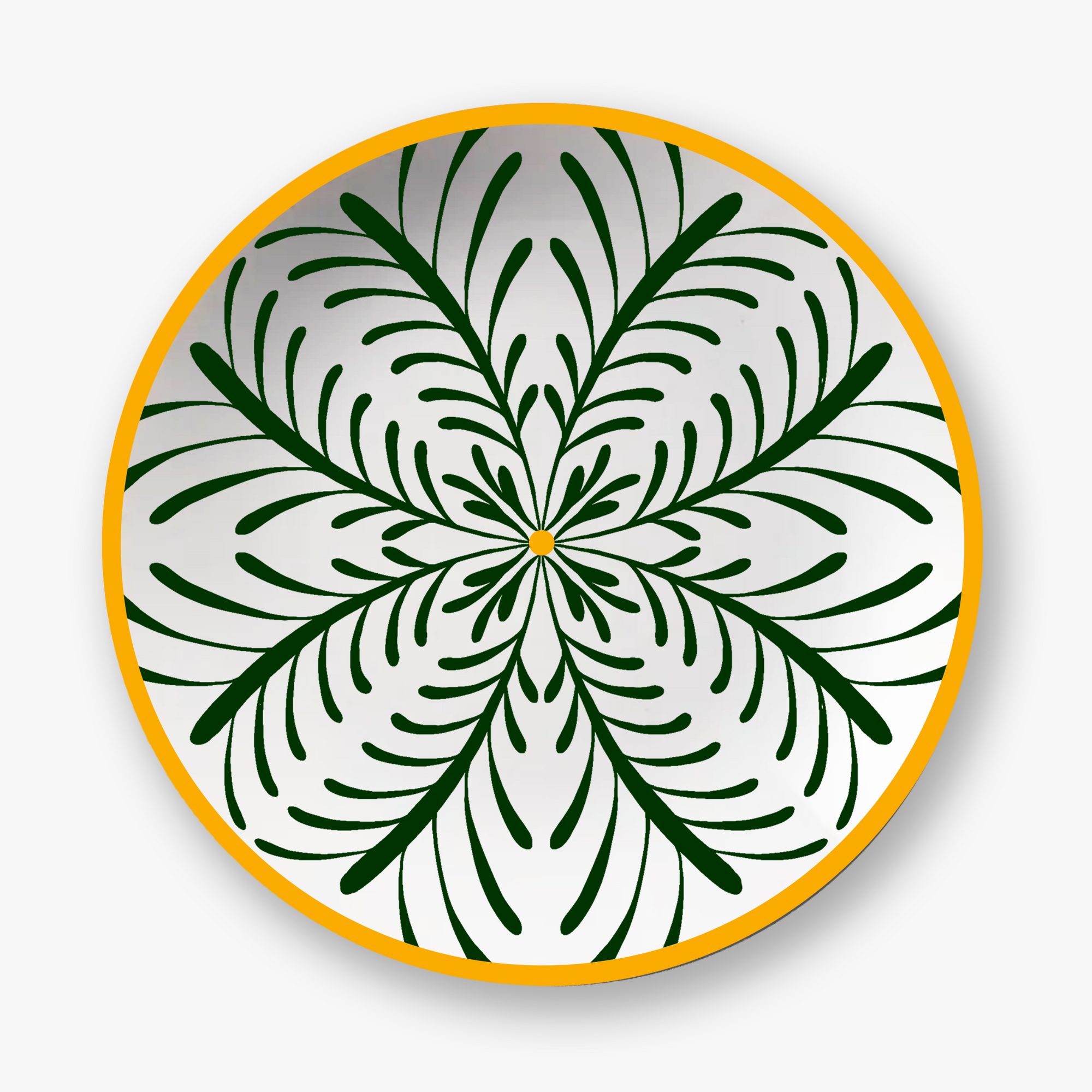 Vert & Jaune Assiettes - Vert & Jaune