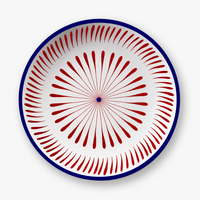 Rouge & Bleu Assiettes - Rouge & Bleu