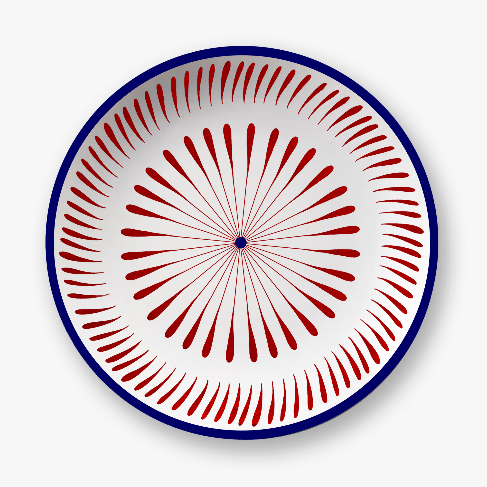Rouge & Bleu Assiettes - Rouge & Bleu