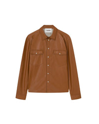 Chemise Lenn à manches longues - Tobacco
