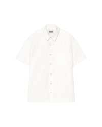 Chemise Adam à manches courtes - White