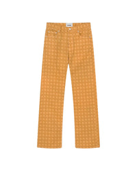 Jeans Gannon à coupe décontractée - Monogram Camel