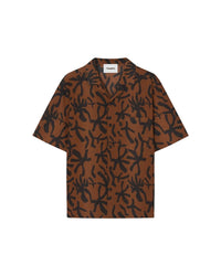 Chemise Bodil à manches courtes - Reef Brown