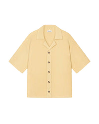 Chemise Jeff à manches courtes - Pale Yellow