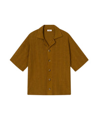 Chemise Jeff à manches courtes - Golden Brown