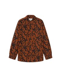 Chemise Jilco à imprimé contrasté - Reef Brown
