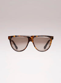 Lunettes de soleil Coleen demi-lune - Dark Amber