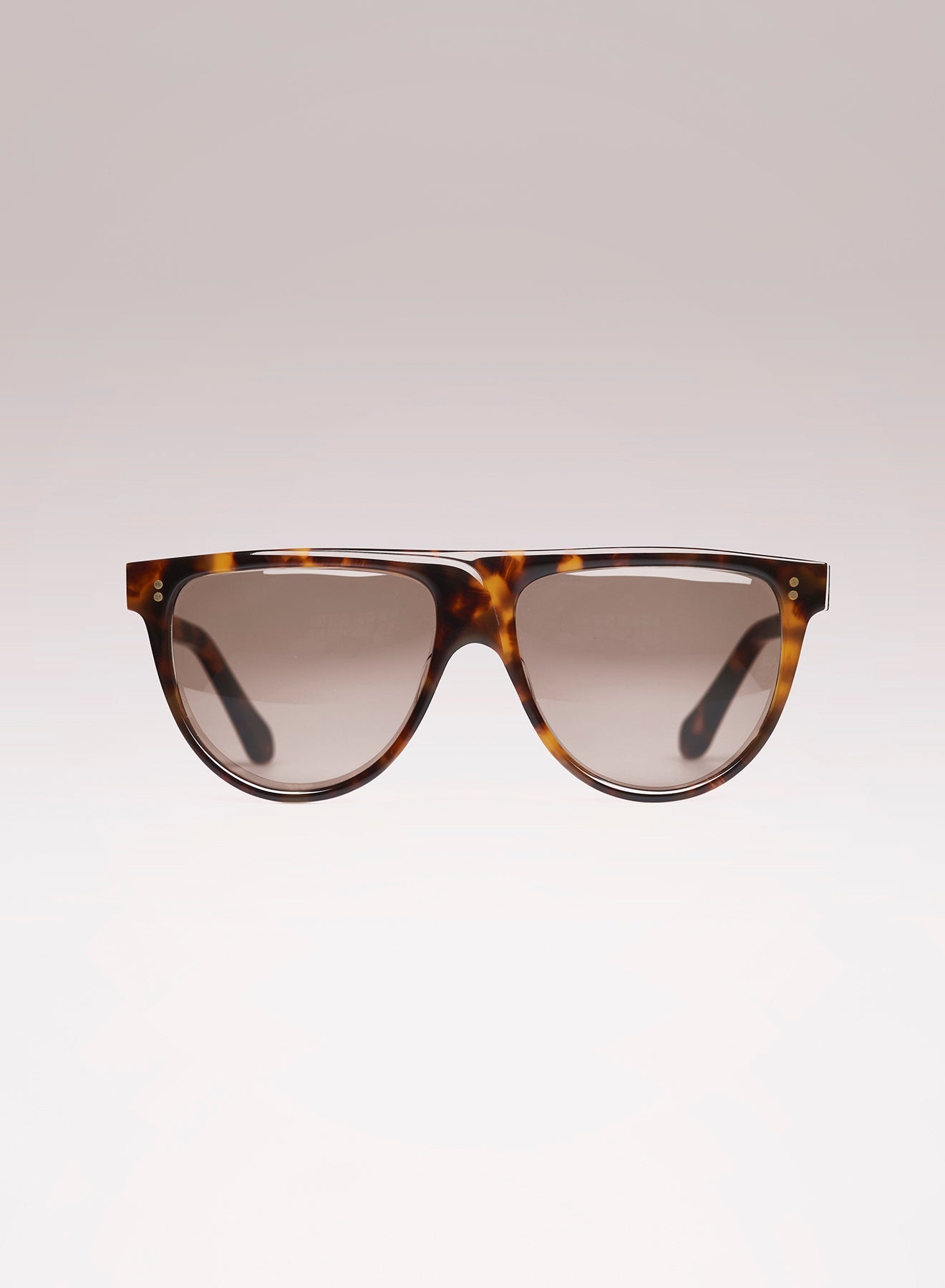 Lunettes de soleil Coleen demi-lune - Dark Amber