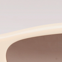 Lunettes de soleil Coleen demi-lune - Shell