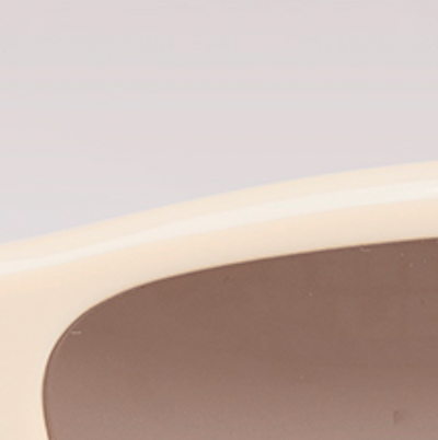 Lunettes de soleil Coleen demi-lune - Shell
