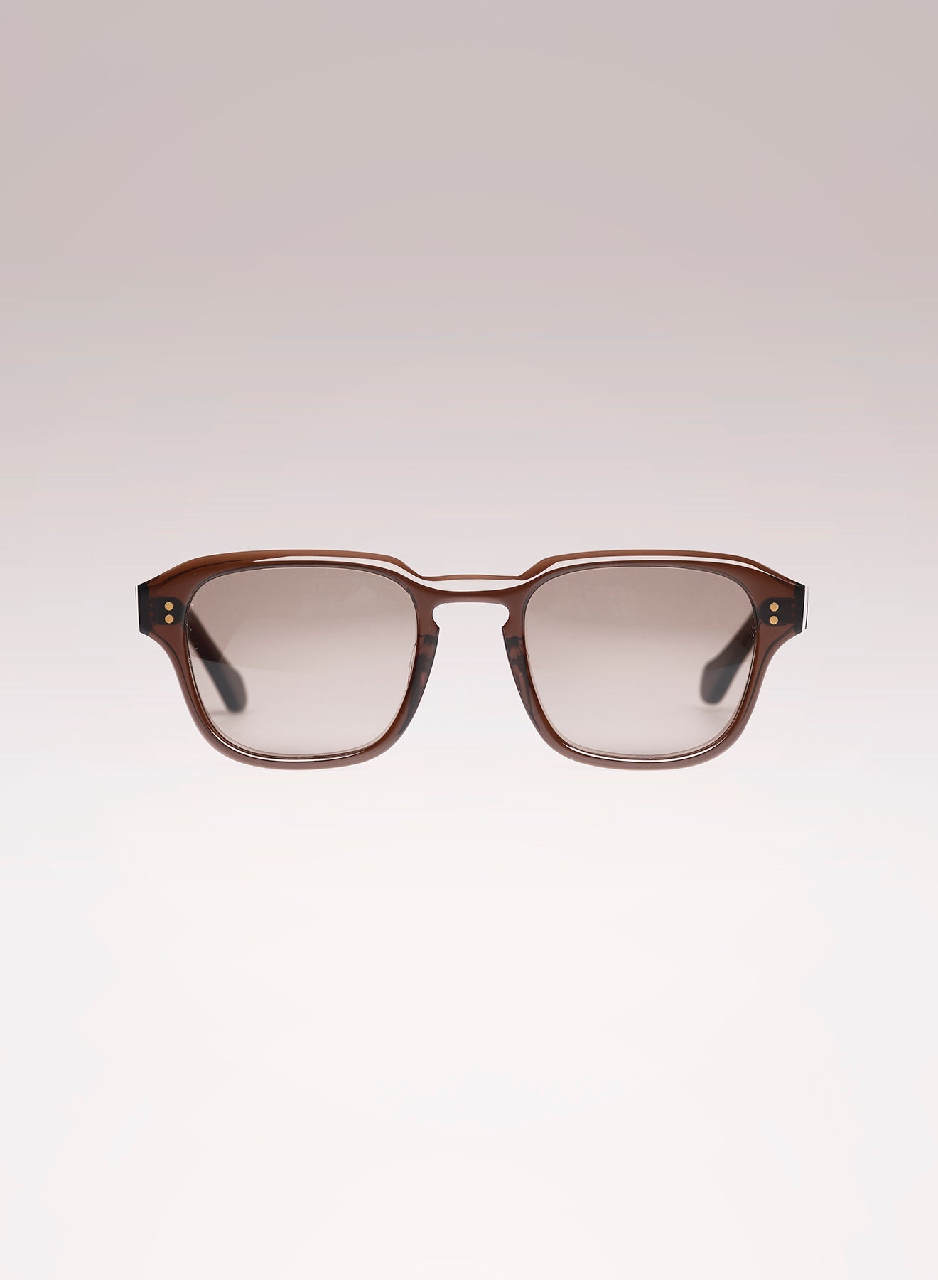 Lunettes de soleil Aiza carrées - Brown