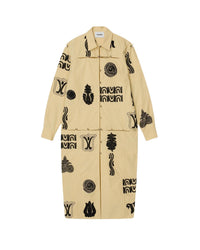 Robe Thera brodée - Vintage Creme