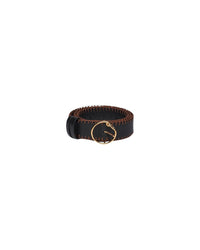 Ceinture Maira à point décoratif - Black