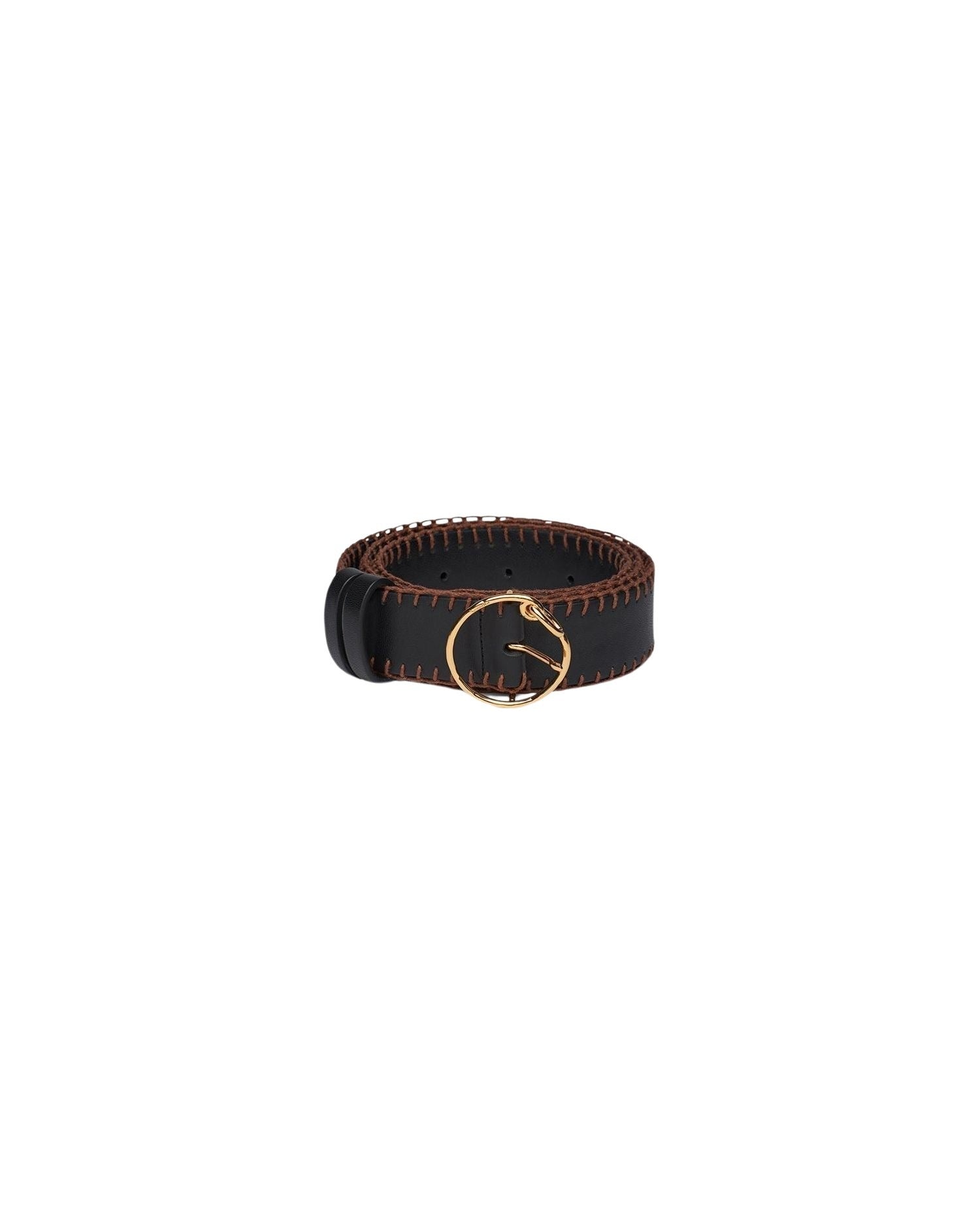 Ceinture Maira à point décoratif - Black