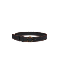 Ceinture Maira à point décoratif - Black