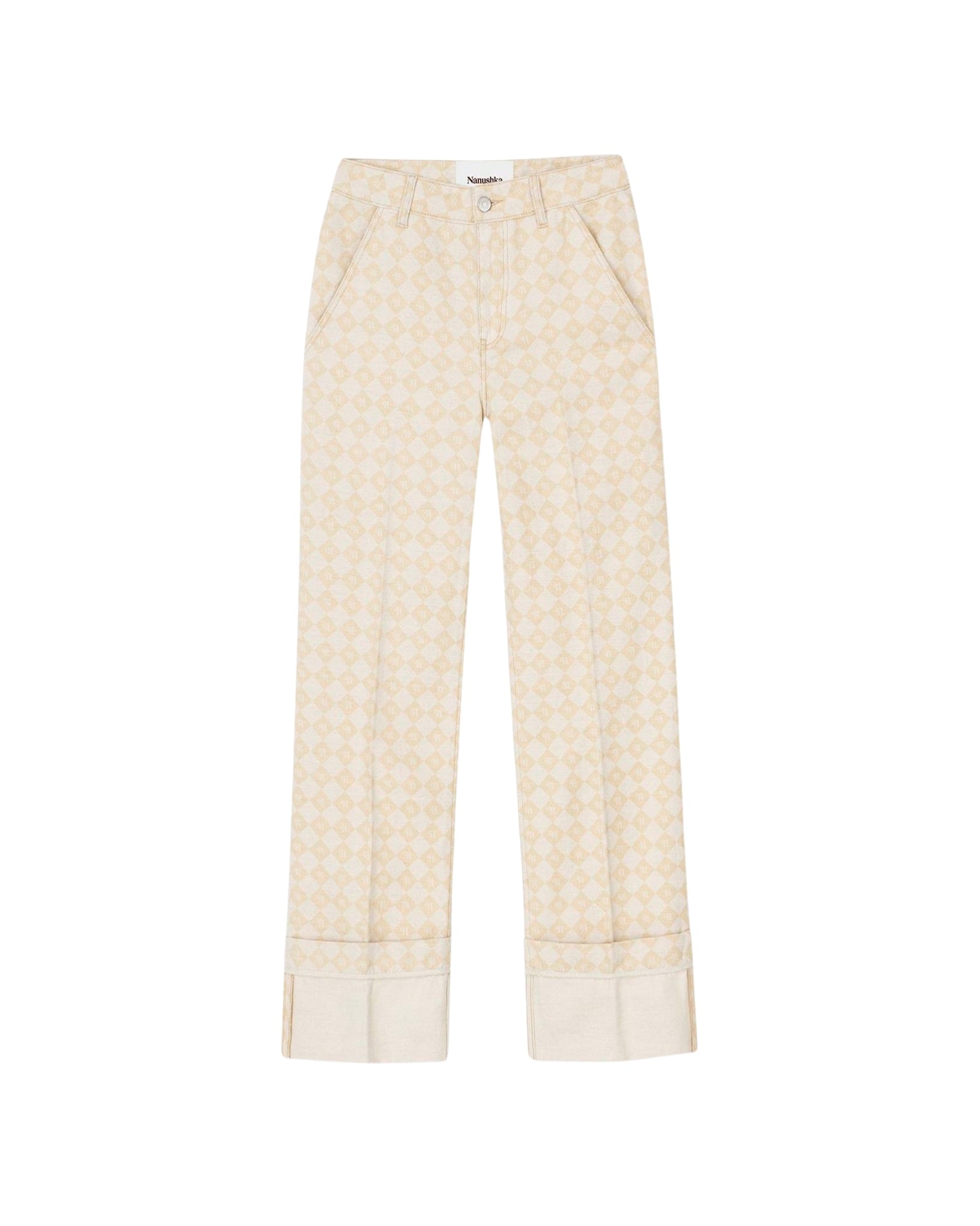 Pantalon Meire à revers - Natural