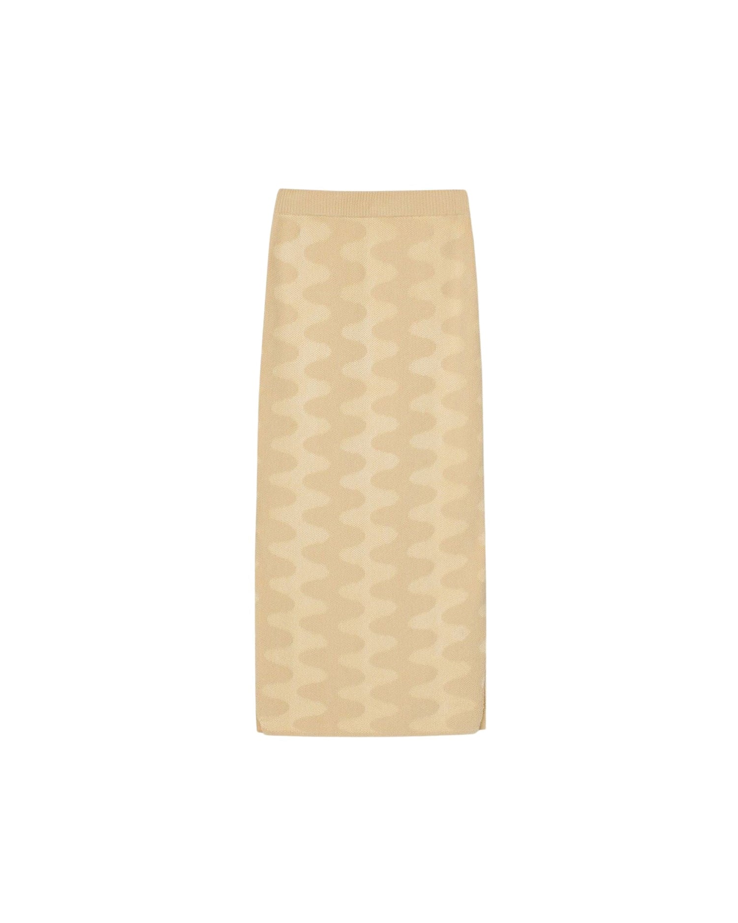 Jupe midi Bria tube - Creme